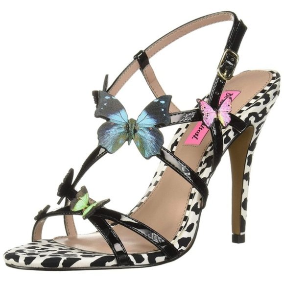 Betsey Johnson Shoes New Betsy Johnson Vandi Butterfly Heels Poshmark